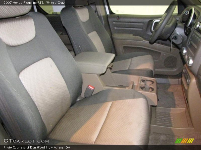 White / Gray 2007 Honda Ridgeline RTS