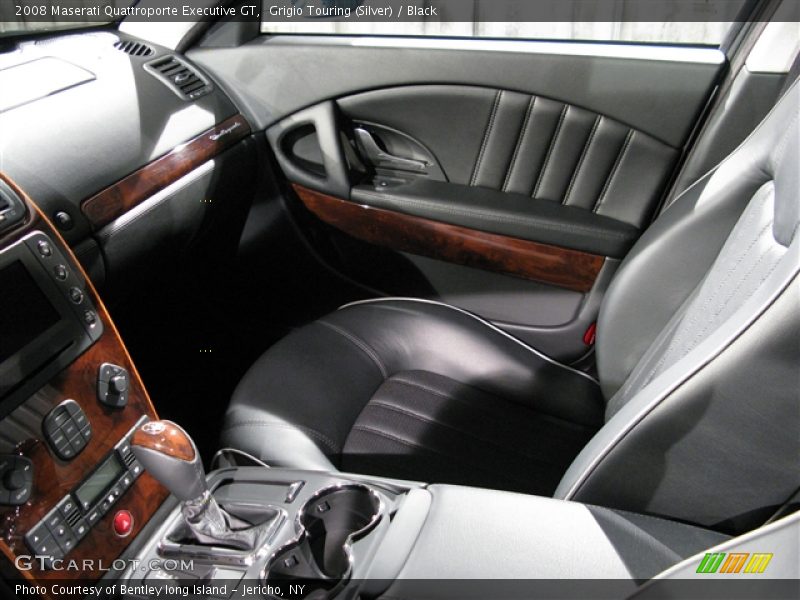 Grigio Touring (Silver) / Black 2008 Maserati Quattroporte Executive GT