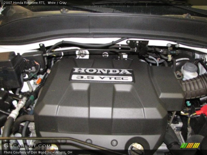 White / Gray 2007 Honda Ridgeline RTS