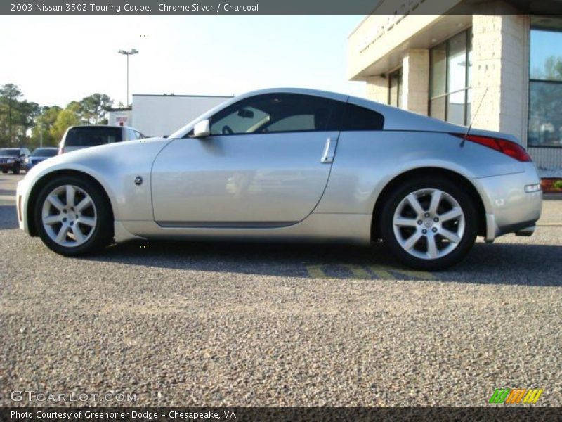 Chrome Silver / Charcoal 2003 Nissan 350Z Touring Coupe