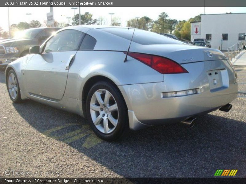 Chrome Silver / Charcoal 2003 Nissan 350Z Touring Coupe