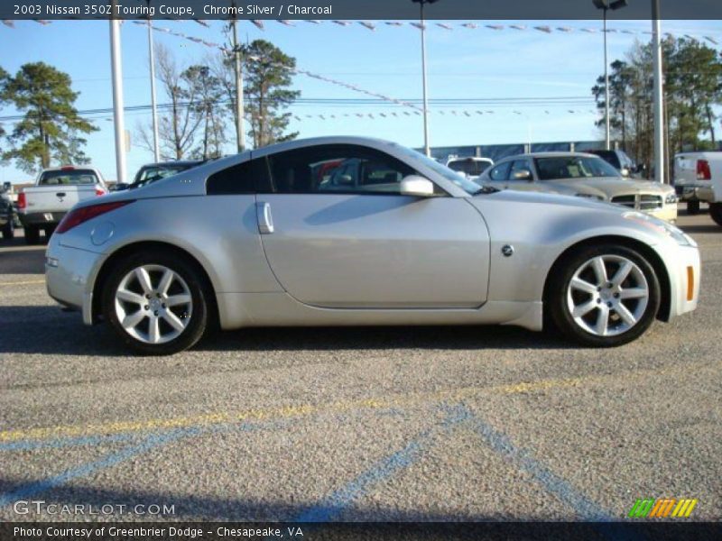 Chrome Silver / Charcoal 2003 Nissan 350Z Touring Coupe