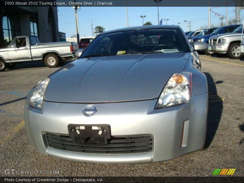 Chrome Silver / Charcoal 2003 Nissan 350Z Touring Coupe