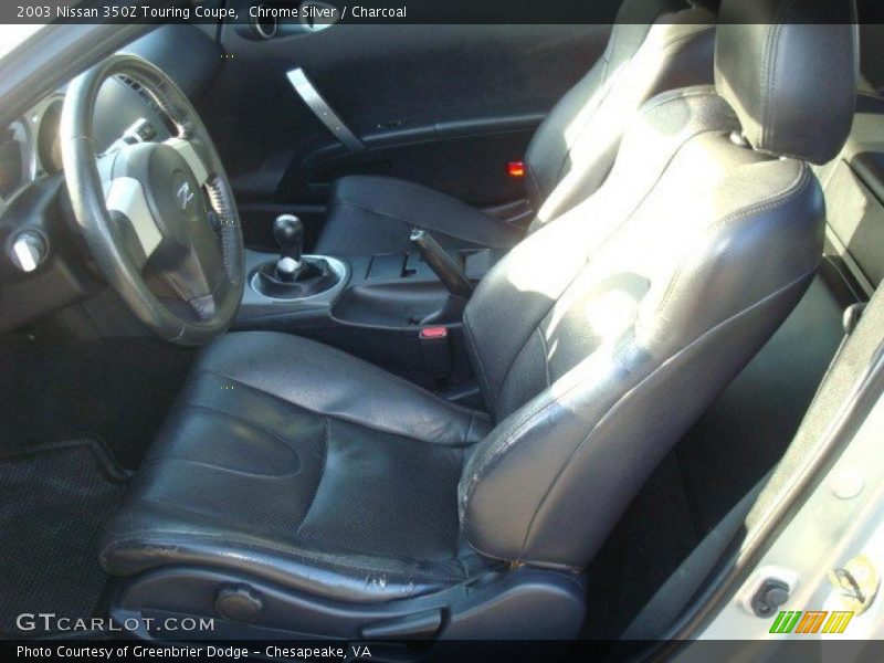 Chrome Silver / Charcoal 2003 Nissan 350Z Touring Coupe
