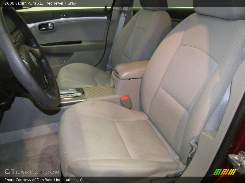 Red Jewel / Gray 2008 Saturn Aura XE