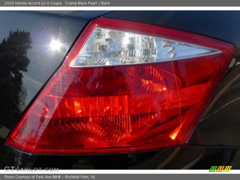 Crystal Black Pearl / Black 2009 Honda Accord LX-S Coupe