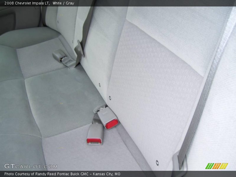 White / Gray 2008 Chevrolet Impala LT