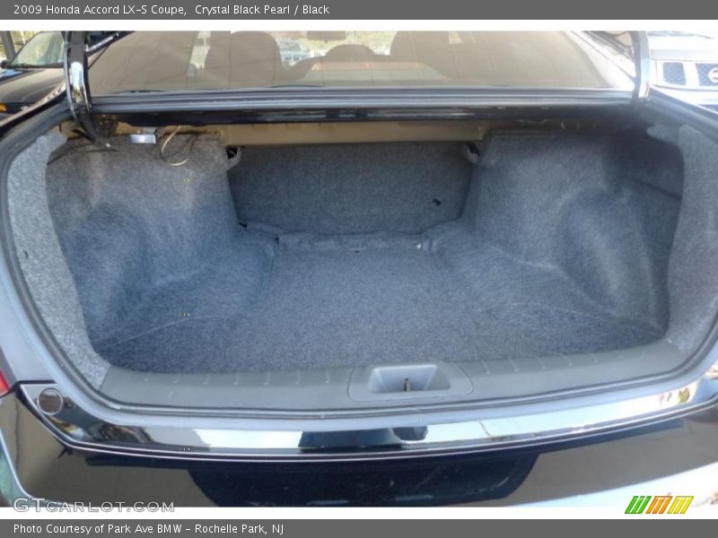 Crystal Black Pearl / Black 2009 Honda Accord LX-S Coupe