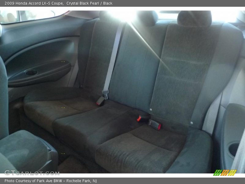Crystal Black Pearl / Black 2009 Honda Accord LX-S Coupe