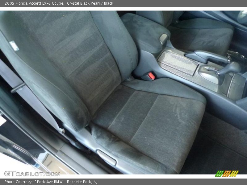 Crystal Black Pearl / Black 2009 Honda Accord LX-S Coupe