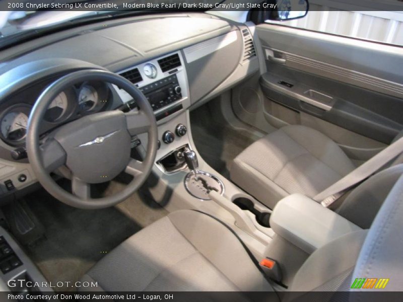 Modern Blue Pearl / Dark Slate Gray/Light Slate Gray 2008 Chrysler Sebring LX Convertible