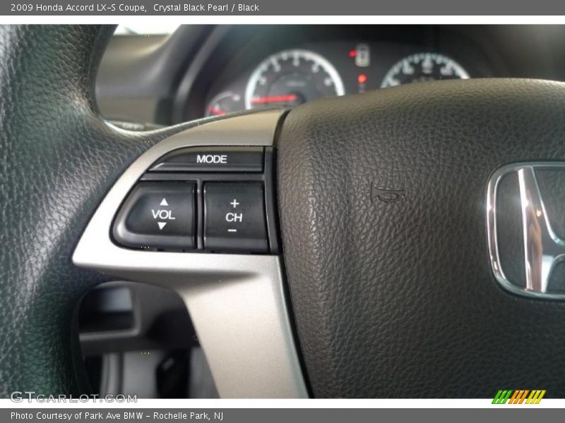 Crystal Black Pearl / Black 2009 Honda Accord LX-S Coupe