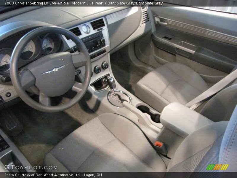 Modern Blue Pearl / Dark Slate Gray/Light Slate Gray 2008 Chrysler Sebring LX Convertible