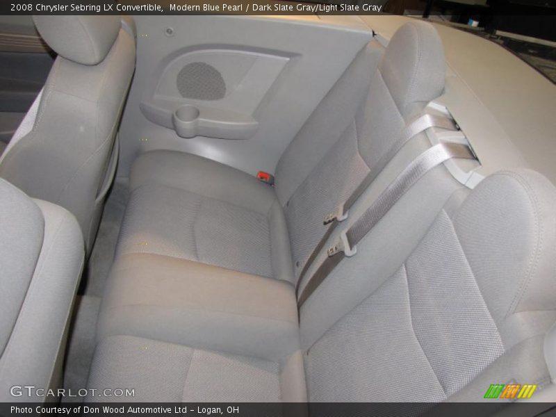 Modern Blue Pearl / Dark Slate Gray/Light Slate Gray 2008 Chrysler Sebring LX Convertible