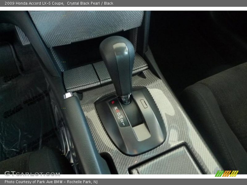 Crystal Black Pearl / Black 2009 Honda Accord LX-S Coupe