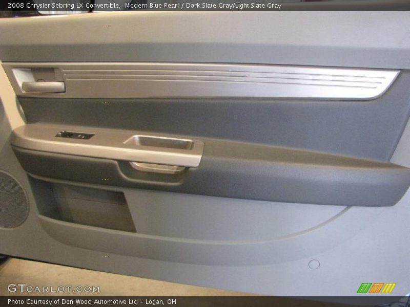 Modern Blue Pearl / Dark Slate Gray/Light Slate Gray 2008 Chrysler Sebring LX Convertible