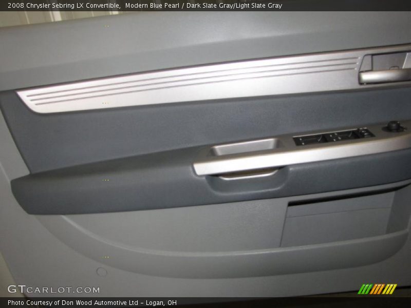 Modern Blue Pearl / Dark Slate Gray/Light Slate Gray 2008 Chrysler Sebring LX Convertible
