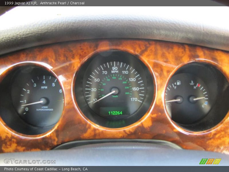 Anthracite Pearl / Charcoal 1999 Jaguar XJ XJR