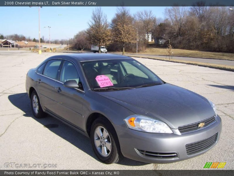 Dark Silver Metallic / Gray 2008 Chevrolet Impala LT