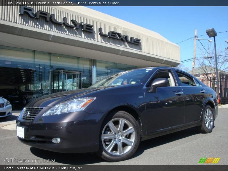 Truffle Brown Mica / Black 2009 Lexus ES 350 Pebble Beach Edition
