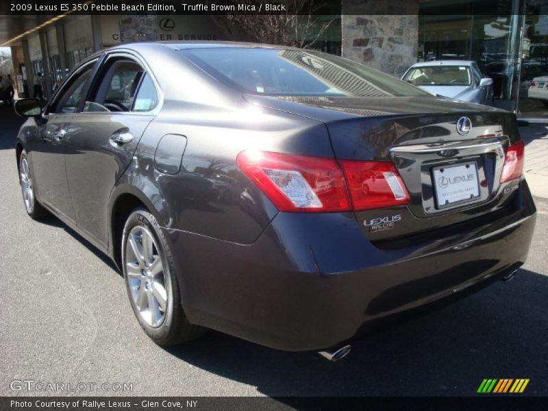 Truffle Brown Mica / Black 2009 Lexus ES 350 Pebble Beach Edition