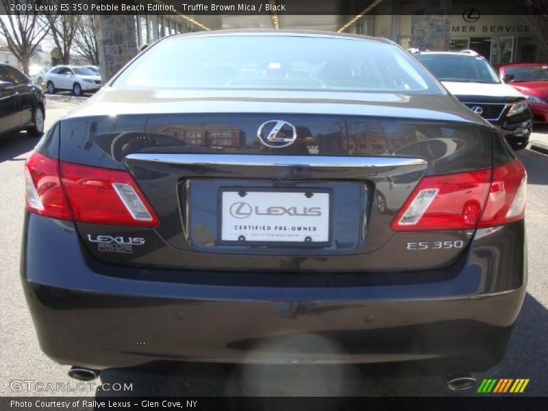 Truffle Brown Mica / Black 2009 Lexus ES 350 Pebble Beach Edition