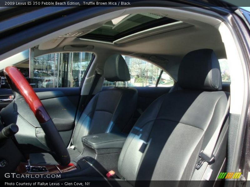 Truffle Brown Mica / Black 2009 Lexus ES 350 Pebble Beach Edition