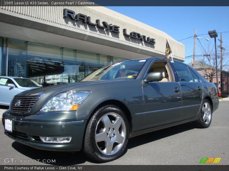 Cypress Pearl / Cashmere 2005 Lexus LS 430 Sedan