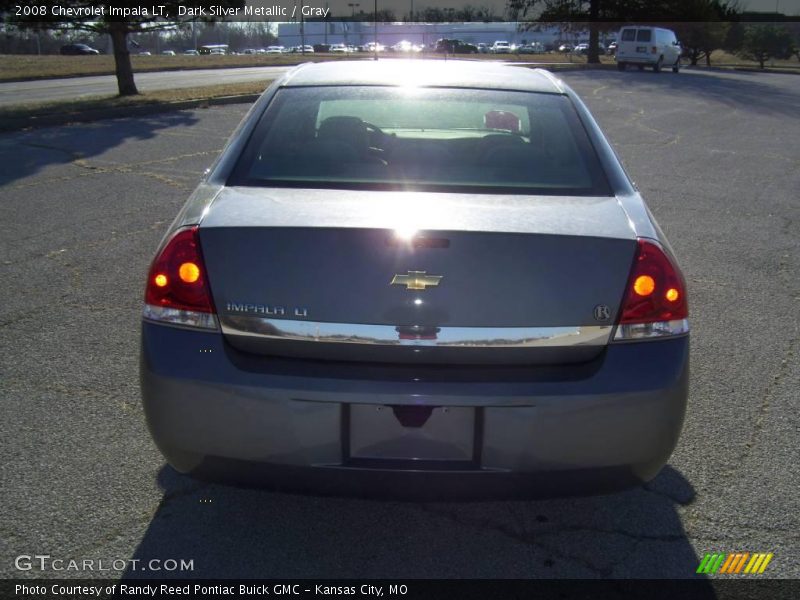 Dark Silver Metallic / Gray 2008 Chevrolet Impala LT