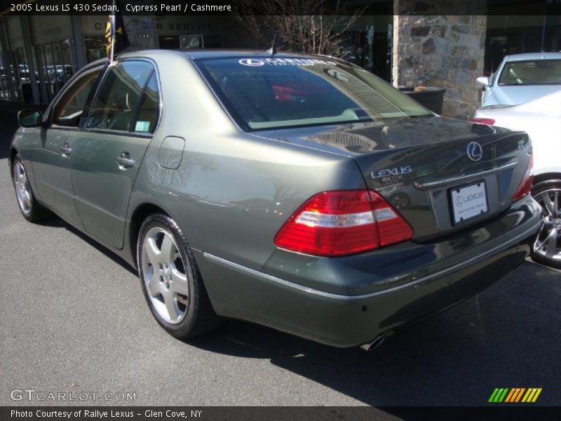 Cypress Pearl / Cashmere 2005 Lexus LS 430 Sedan