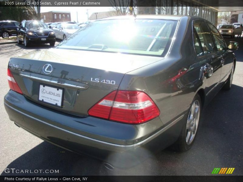 Cypress Pearl / Cashmere 2005 Lexus LS 430 Sedan