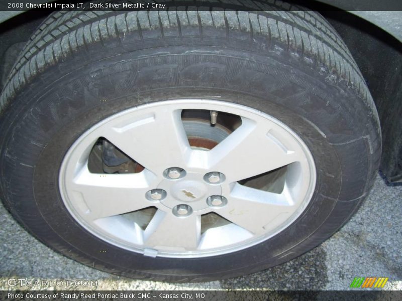 Dark Silver Metallic / Gray 2008 Chevrolet Impala LT