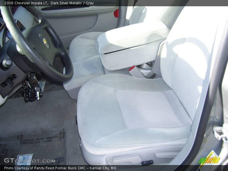 Dark Silver Metallic / Gray 2008 Chevrolet Impala LT