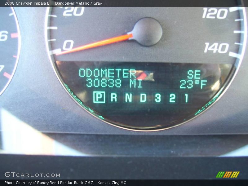 Dark Silver Metallic / Gray 2008 Chevrolet Impala LT