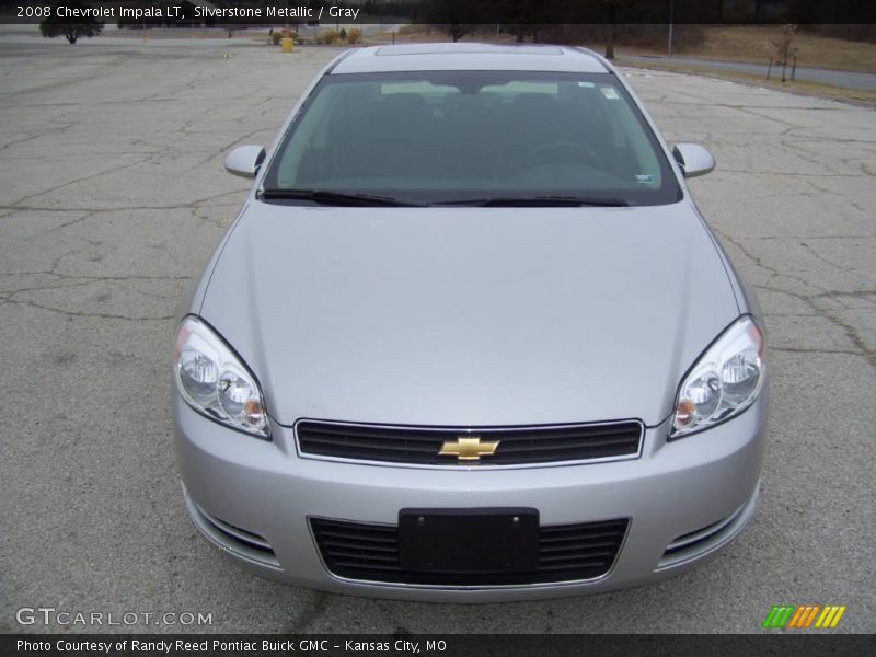 Silverstone Metallic / Gray 2008 Chevrolet Impala LT