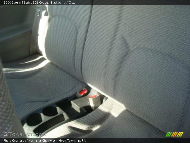 Blackberry / Gray 2000 Saturn S Series SC1 Coupe