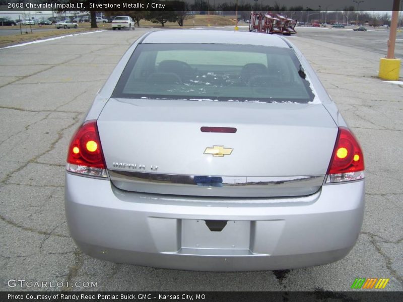 Silverstone Metallic / Gray 2008 Chevrolet Impala LT