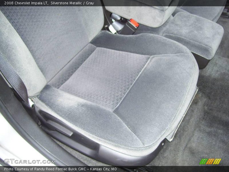 Silverstone Metallic / Gray 2008 Chevrolet Impala LT
