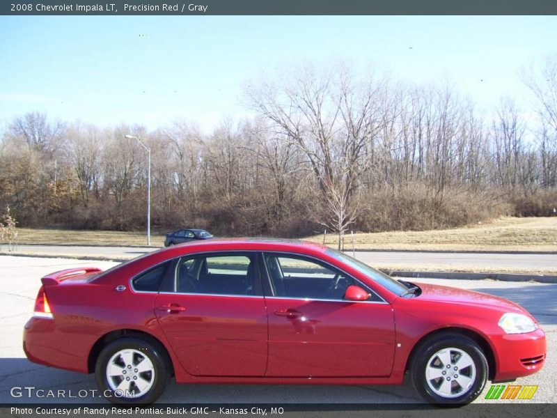 Precision Red / Gray 2008 Chevrolet Impala LT