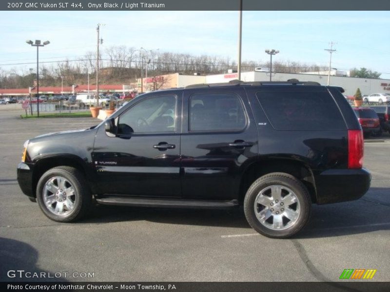 Onyx Black / Light Titanium 2007 GMC Yukon SLT 4x4