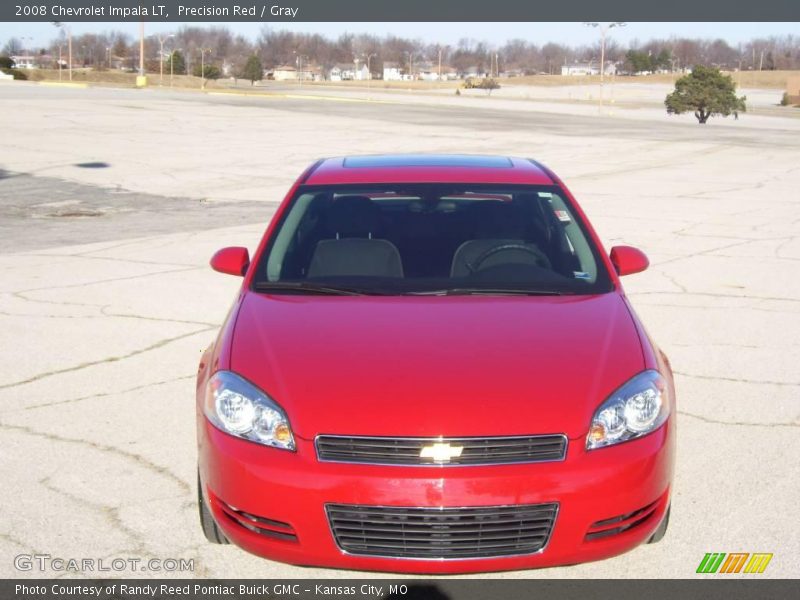 Precision Red / Gray 2008 Chevrolet Impala LT