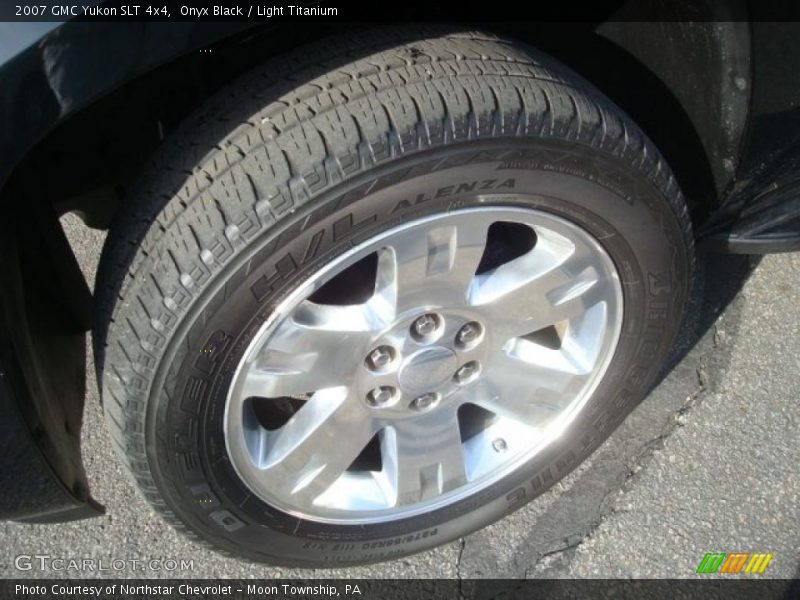 Onyx Black / Light Titanium 2007 GMC Yukon SLT 4x4