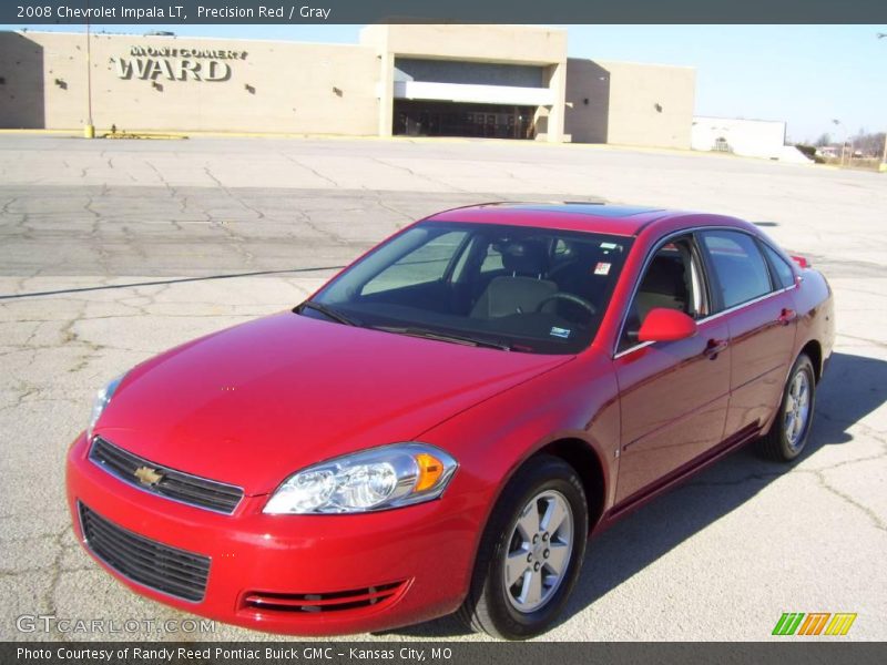 Precision Red / Gray 2008 Chevrolet Impala LT