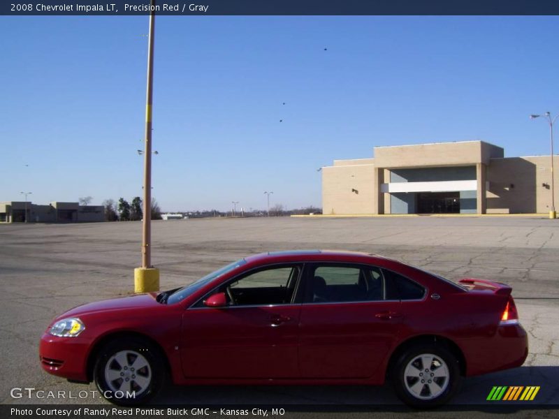 Precision Red / Gray 2008 Chevrolet Impala LT