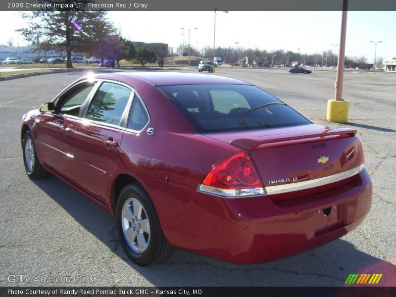 Precision Red / Gray 2008 Chevrolet Impala LT