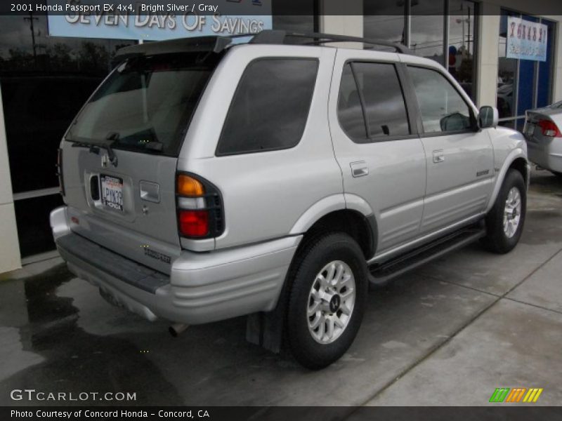 Bright Silver / Gray 2001 Honda Passport EX 4x4