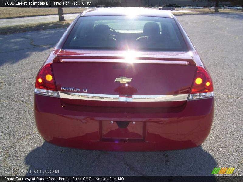 Precision Red / Gray 2008 Chevrolet Impala LT