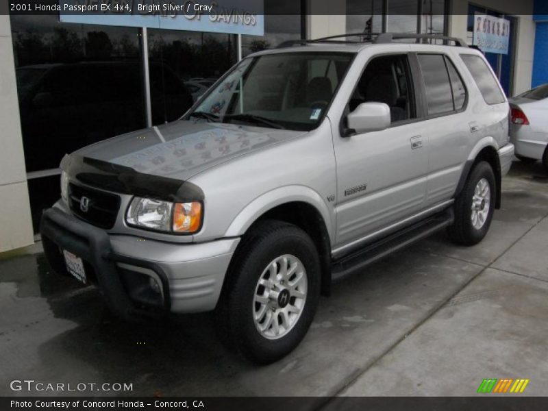 Bright Silver / Gray 2001 Honda Passport EX 4x4