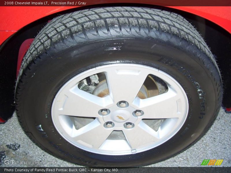 Precision Red / Gray 2008 Chevrolet Impala LT