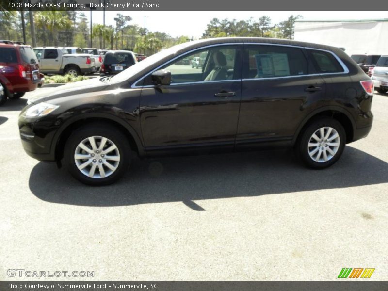 Black Cherry Mica / Sand 2008 Mazda CX-9 Touring
